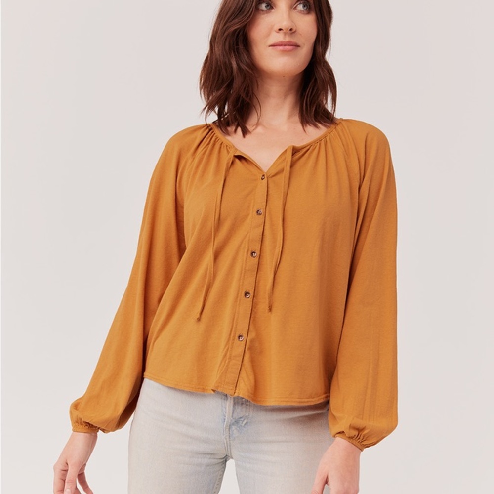 NWT Pact Portside Poet soft cotton shirt Size M